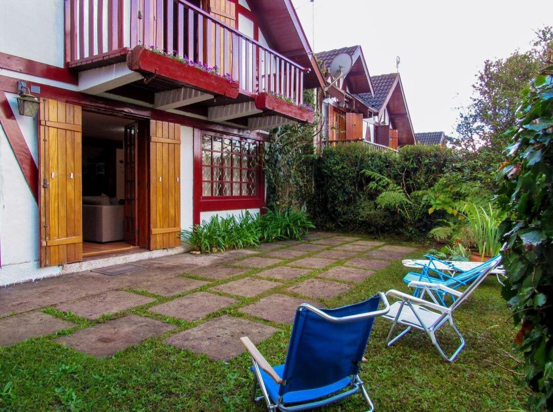 Chale Com Lareira E Wi-Fi Em Campos Do Jordao - Sp Villa Eksteriør bilde