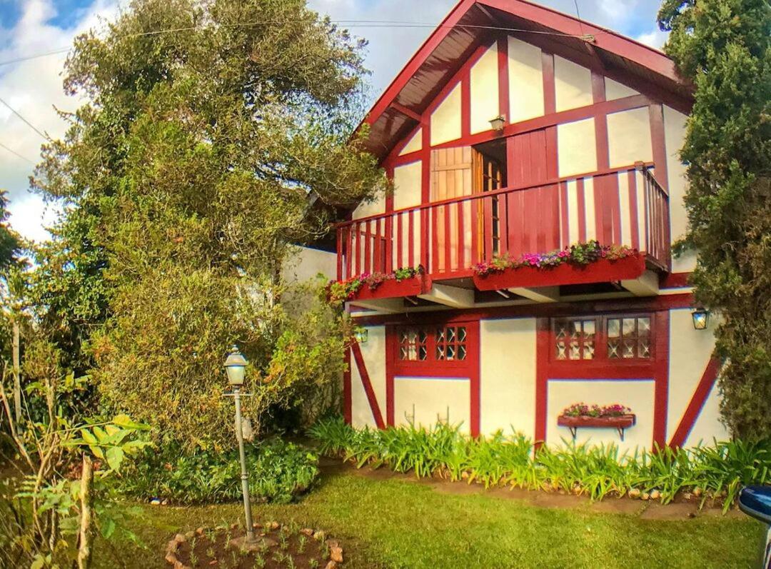 Chale Com Lareira E Wi-Fi Em Campos Do Jordao - Sp Villa Eksteriør bilde