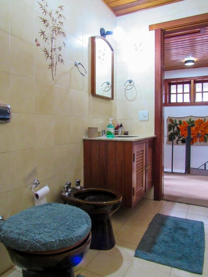 Chale Com Lareira E Wi-Fi Em Campos Do Jordao - Sp Villa Eksteriør bilde