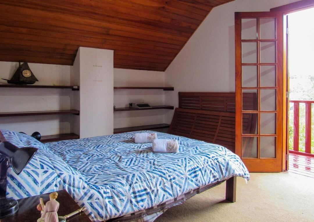 Chale Com Lareira E Wi-Fi Em Campos Do Jordao - Sp Villa Eksteriør bilde
