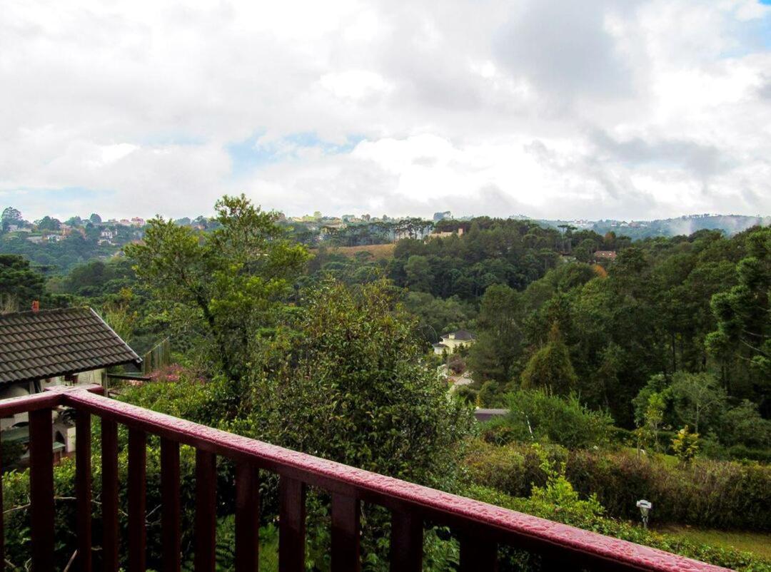 Chale Com Lareira E Wi-Fi Em Campos Do Jordao - Sp Villa Eksteriør bilde