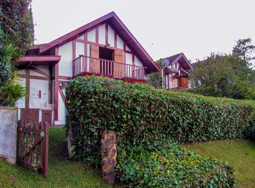 Chale Com Lareira E Wi-Fi Em Campos Do Jordao - Sp Villa Eksteriør bilde
